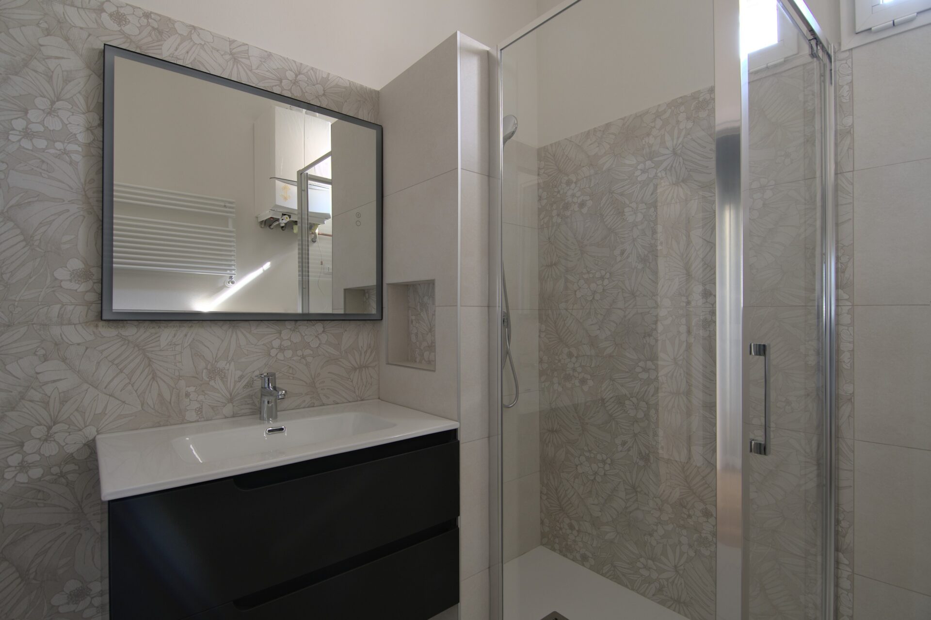 Bagno specchiera antica